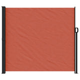 Windscherm Uittrekbaar 180X600 Cm Terracotta Wit