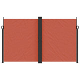 Windscherm Uittrekbaar Kleurig Terracotta