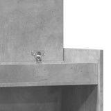 Schoenenkast 100,5X28X100 Cm Bewerkt Hout