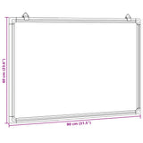 Whiteboard Magnetisch 80X60X1,7 Cm Aluminium