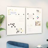Whiteboard Magnetisch Inklapbaar 120X80X1,7 Cm Aluminium