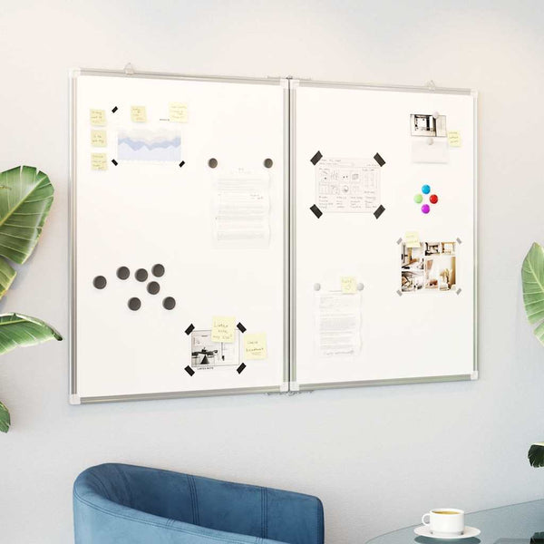 Whiteboard Magnetisch Inklapbaar 120X80X1,7 Cm Aluminium