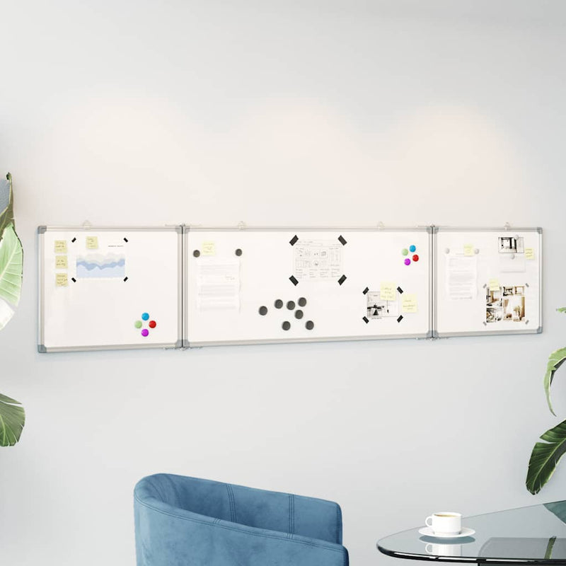Whiteboard Magnetisch Inklapbaar 160X60X1,7 Cm Aluminium