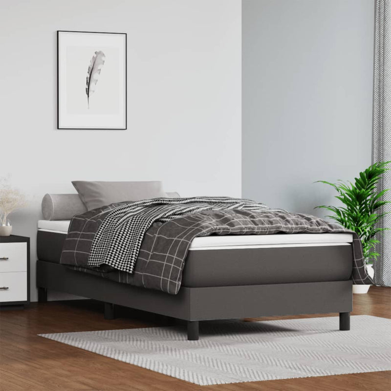 Pocketveringmatras 120X190X20 Cm Kunstleer