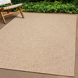 Vloerkleed Zizur Binnen En Buiten 160 Cm Jute Look Bruin