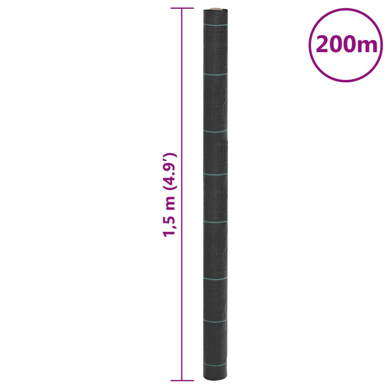 Worteldoek 1,5X200 M Polypropeen