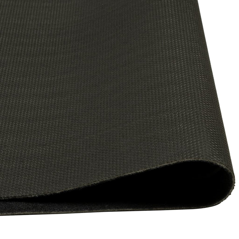 Keukenmat Wasbaar Print Fluweel Zwart Kopje