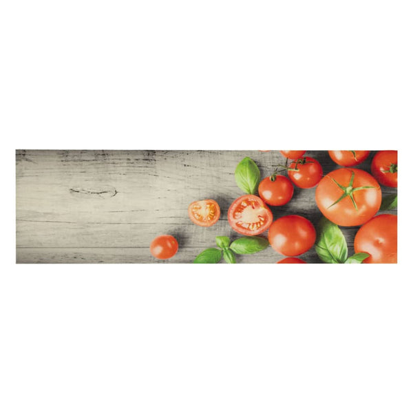 Keukenmat Wasbaar Print Fluweel Tomaten