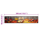 Keukenmat Wasbaar Print Fluweel Herfst