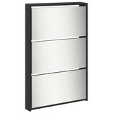 Schoenenkast Met Spiegel 5-Laags 63X17X169,5 Cm