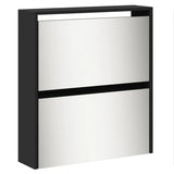 Schoenenkast Met Spiegel 5-Laags 63X17X169,5 Cm