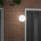 Buiten Wandlamp Zilver 29 X 25 X 33 Cm Roestvrij Staal