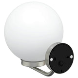 Buiten Wandlamp Zilver 29 X 25 X 33 Cm Roestvrij Staal