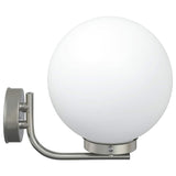 Buiten Wandlamp Zilver 29 X 25 X 33 Cm Roestvrij Staal