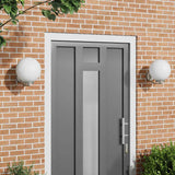 Buiten Wandlamp Zilver 29 X 25 X 33 Cm Roestvrij Staal