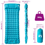 Kampeermatras Met Kussen Zelfopblazend