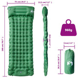 Kampeermatras Met Kussen Zelfopblazend