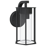 Buitenwandlamp Roestvrij Staal Zwart