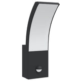 Buitenwandlampen Led Met Sensors Gegoten Aluminium Zwart