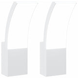 Buitenwandlampen Led Gegoten Aluminium Wit