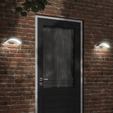 Buitenwandlampen Led Met Sensors Gegoten Aluminium Zwart