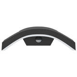 Buitenwandlamp Led Met Sensors Gegoten Aluminium Zwart