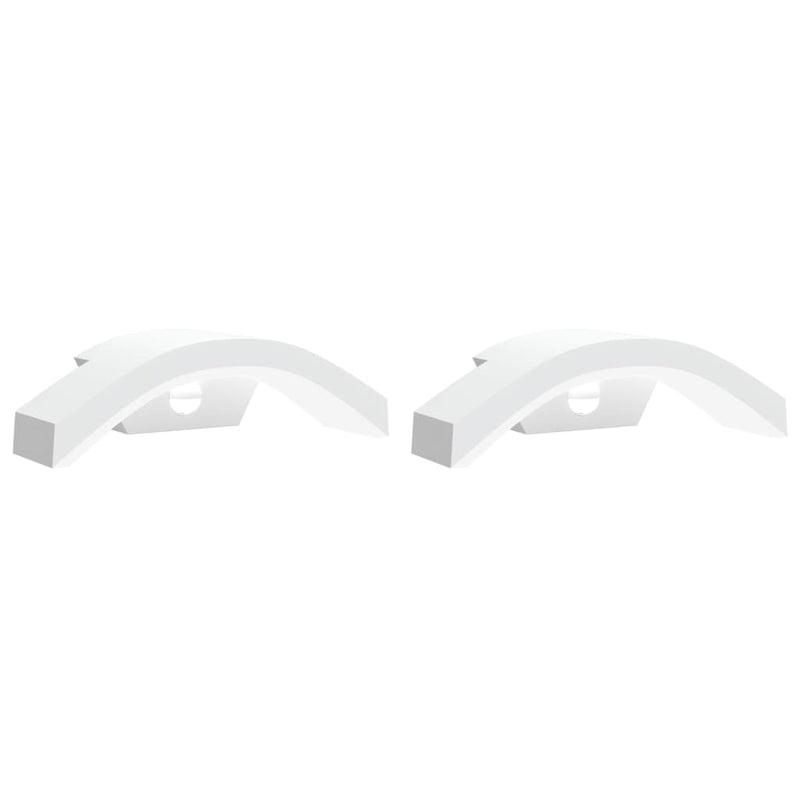 Buitenwandlampen Led Met Sensors Gegoten Aluminium Wit