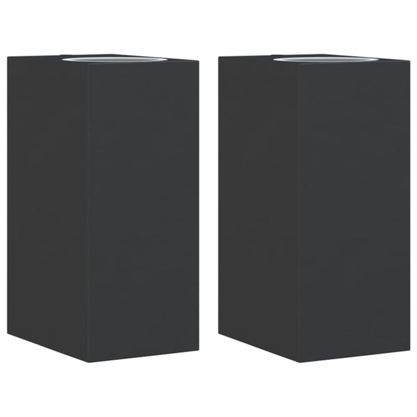 Buitenwandlampen Gegoten Aluminium Zwart