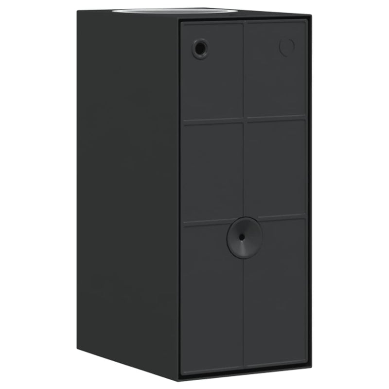 Buitenwandlampen Gegoten Aluminium Zwart
