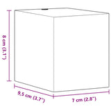 Buitenwandlamp Gegoten Aluminium Zwart