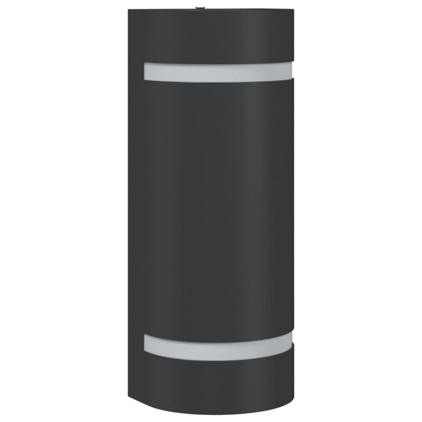 Buitenwandlamp Gegoten Aluminium Zwart