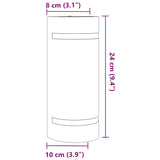 Buitenwandlamp Gegoten Aluminium Zwart
