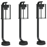 Vloerlamp Voor Buiten Roestvrij Staal Zwart