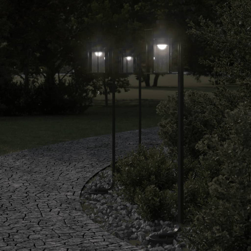 Vloerlamp Voor Buiten Roestvrij Staal Zwart