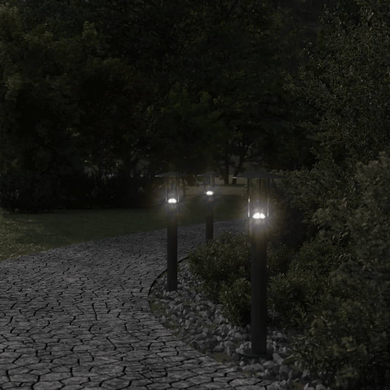 Vloerlamp Voor Buiten Roestvrij Staal Zwart
