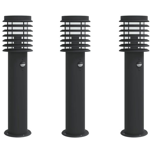 Buitenvloerlampen Met Sensors Roestvrijstaal