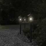 Vloerlamp Voor Buiten Roestvrijstaal Zwart
