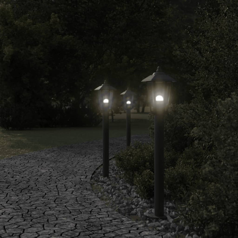Vloerlamp Voor Buiten Roestvrijstaal Zwart
