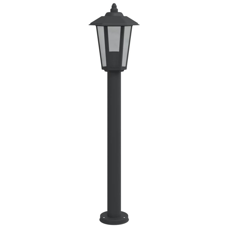 Vloerlamp Voor Buiten Roestvrijstaal Zwart