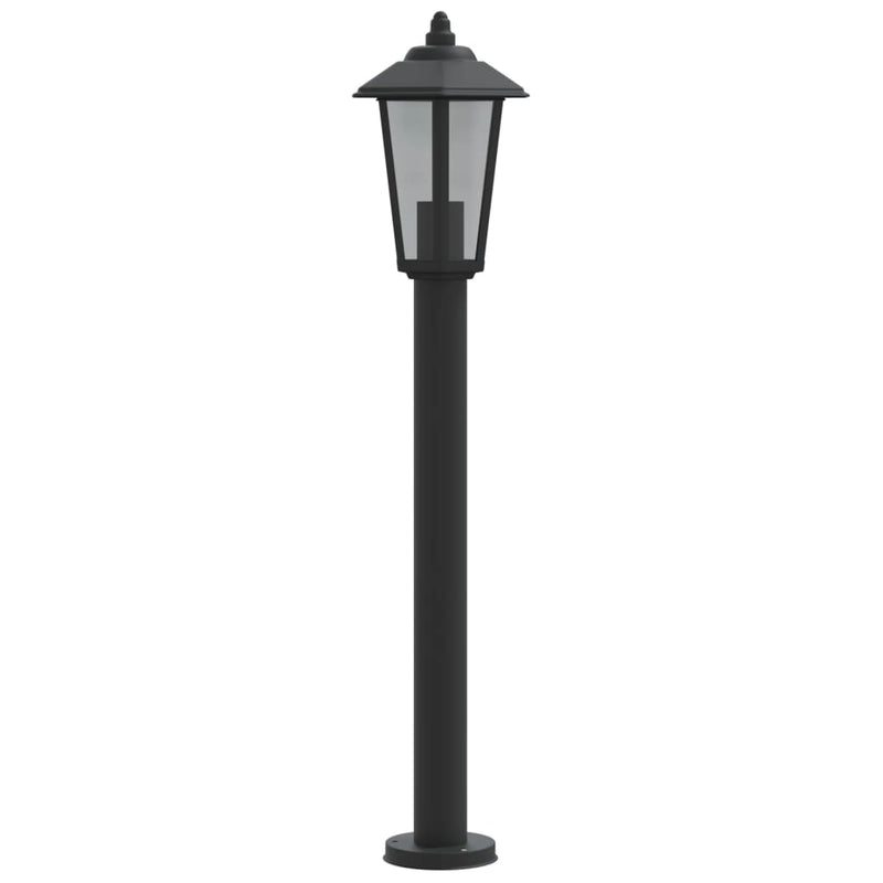 Vloerlamp Voor Buiten Roestvrijstaal Zwart