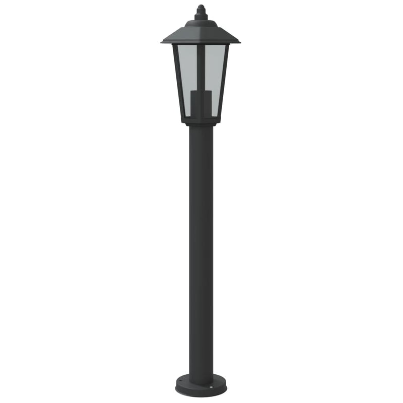 Vloerlamp Voor Buiten Roestvrijstaal Zwart