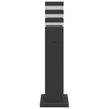 Buitenvloerlampen Aluminium Zwart 50 Cm