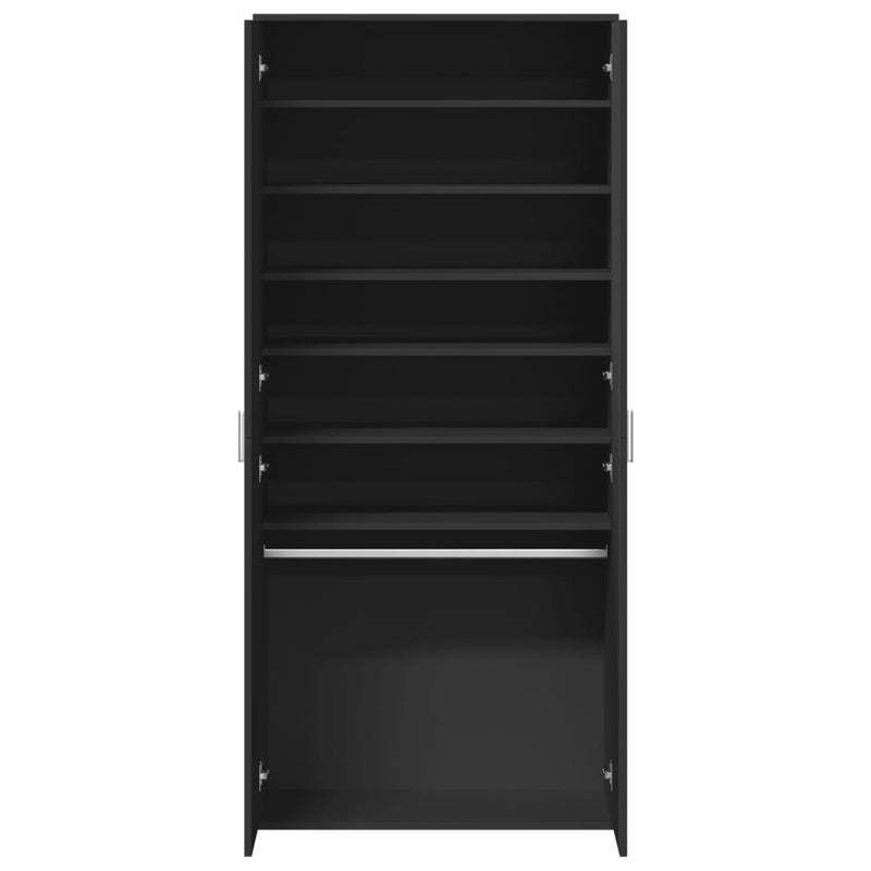 Schoenenkast 80X39X178 Cm Spaanplaat