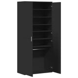 Schoenenkast 80X39X178 Cm Spaanplaat