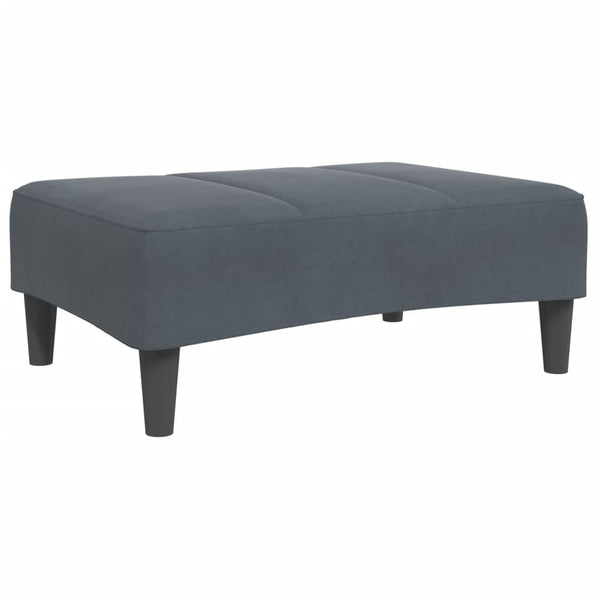 Voetenbank 77X55X31 Cm Fluweel