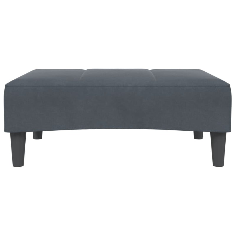 Voetenbank 77X55X31 Cm Fluweel