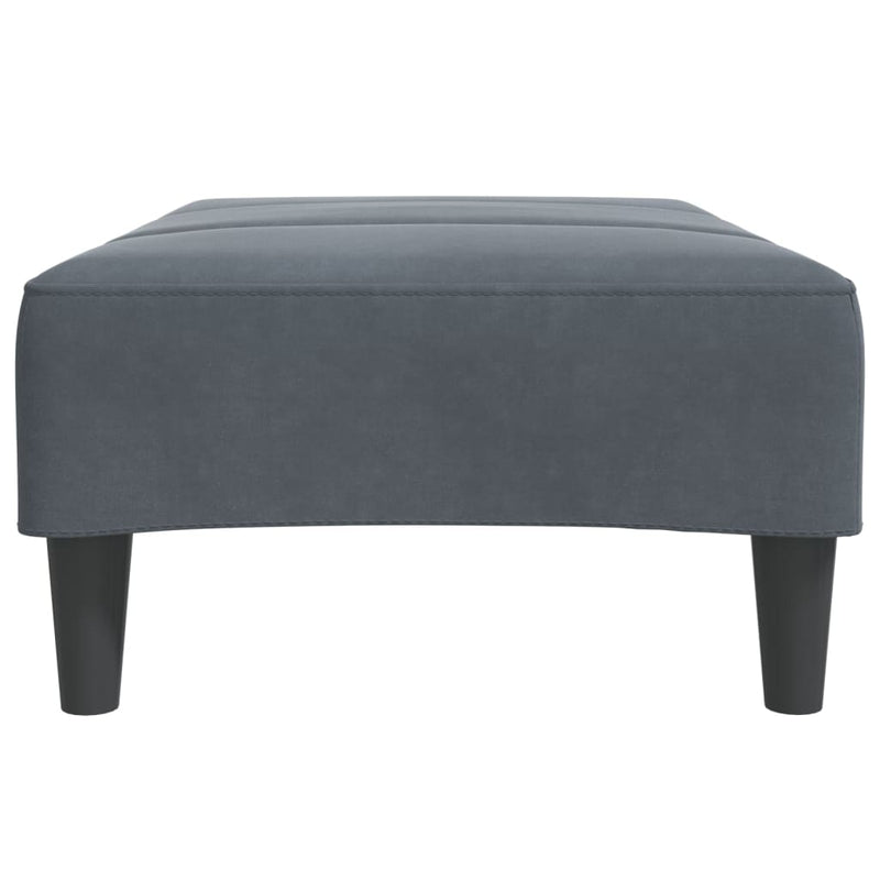 Voetenbank 77X55X31 Cm Fluweel