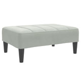 Voetenbank 77X55X31 Cm Fluweel