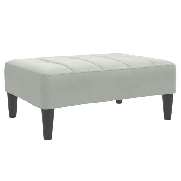 Voetenbank 77X55X31 Cm Fluweel