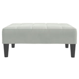 Voetenbank 77X55X31 Cm Fluweel